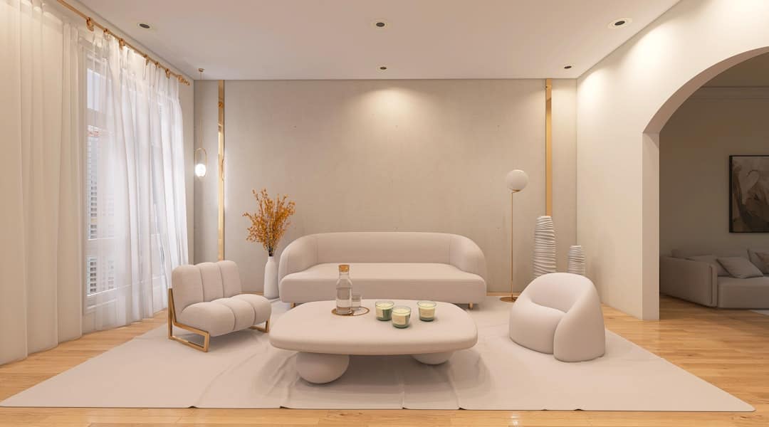 Apartamento mobiliado para locação na Vila Adyana — Sala